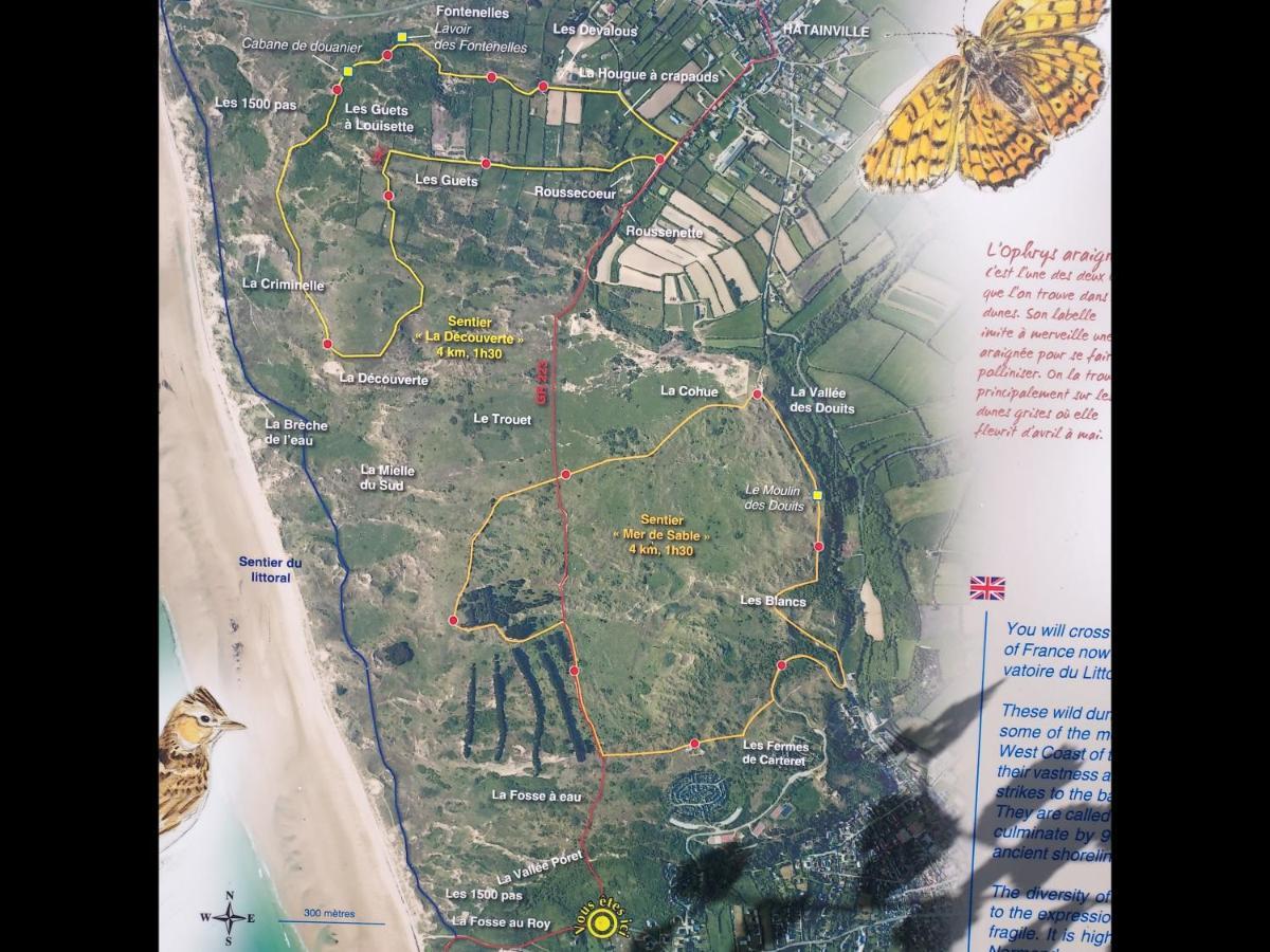 Chez Marie Et Philippe - 1Km De La Plage Les Moitiers-d'Allonne Экстерьер фото